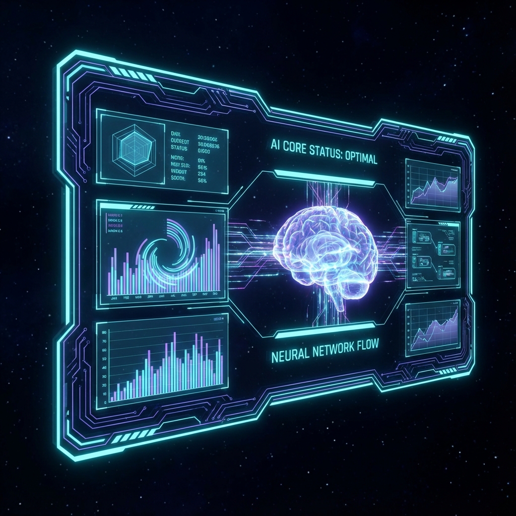 AI Interface Visualization